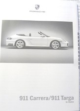 Original Prospekt Porsche : 911 Carrera / Targa in Daten, Modell 996 2003 (13)