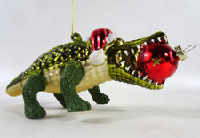 Christbaumschmuck Alligator