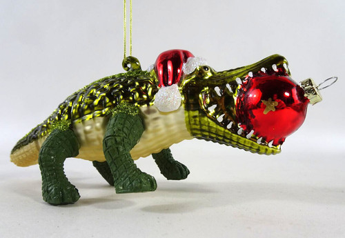 Christbaumschmuck alligator - christbaumschmuck,