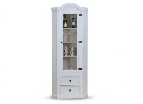 Hacienda look eckschrank new - eckschrank,