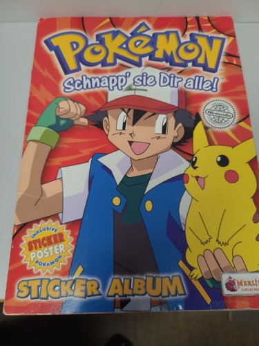 Pokemon sticker panini album - panini,