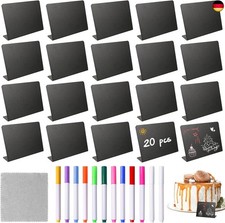 20 Stück Kreidetafel Klein