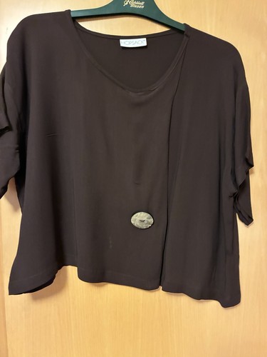 Hopsack bluse - ,