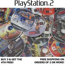 Loose PS2 Games: Buy 3 & Get 1