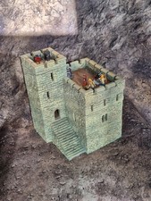 Norman Castle,Kreuzfahrer Burg,Tabletop 28mm, Gelände,3d Gedruckt