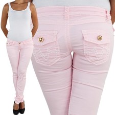 Damen Röhrenjeans Skinny Slim