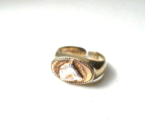 Vergoldeter 925 silber ring - vergoldeter,