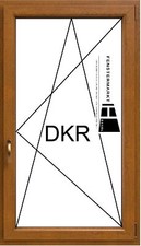 Fenster innen/außen Golden