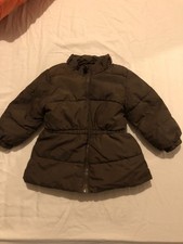 H&M Baby Winterjacke /Parka Gr. 80 /9-12 Monate Braun Ohne Kapuze