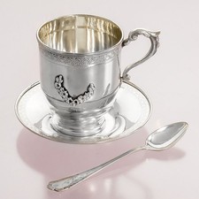 Jugendstil Tasse Untertasse