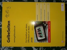 Gelbe Seiten 2008, Frankfurt