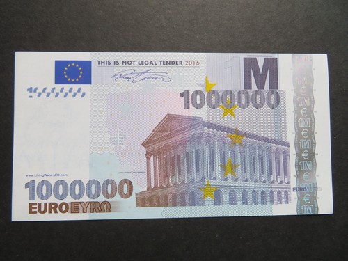 Neu million banknote - million€,
