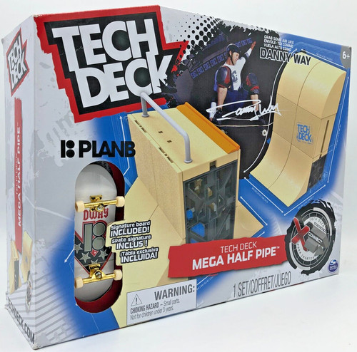 Tech deck mega half - pipe, danny