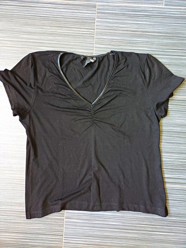 Damen shirt schwarz - h&m, gr
