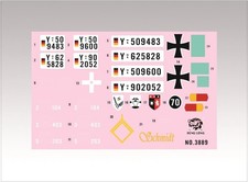 Aufkleber/Decals Panzer