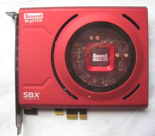 Creative sound blaster sbx - sound,