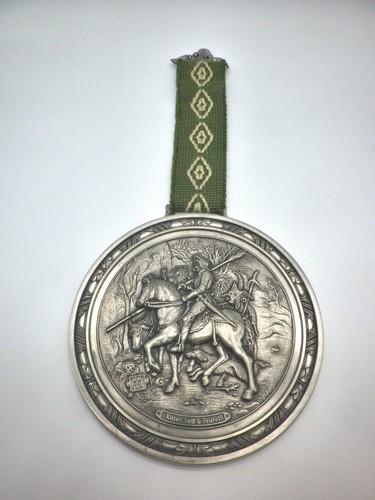 Zinn relief medaille dürer - zinn,