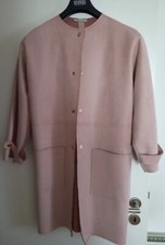 Zara Mantel Gr.M Damen Rosé Elegant Modern Goldfarbene Knöpfe