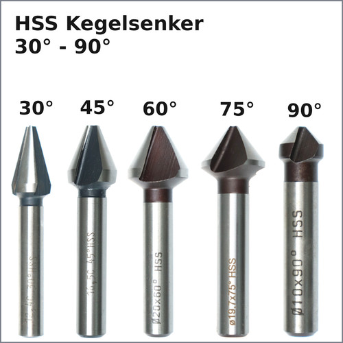 Kegelsenker 60 - kegelsenker, 45°