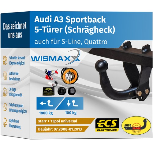 Anhängerkupplung starr für - starr,