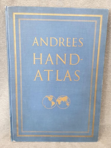 Andrees handatlas einem - andrees, in