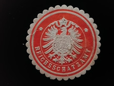 Siegelmarke REICHSSCHATZAMT