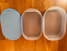 Tupperware Frische Kabinett Hellblau Wurstdosen Käsedose