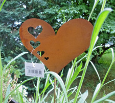 Rostiges "HERZ" 39 cm großer
