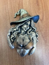 Hexe Wanddeko Büste Gothic