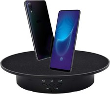 360° Elektrischer Drehteller Präsentierteller Drehbühne Schmuck Drehanzeige USB