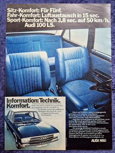 Audi 100 komfort technik - audi,