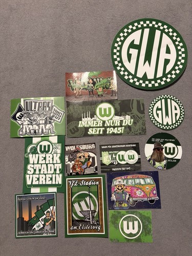 Aufkleber vfl wolfsburg - 13,