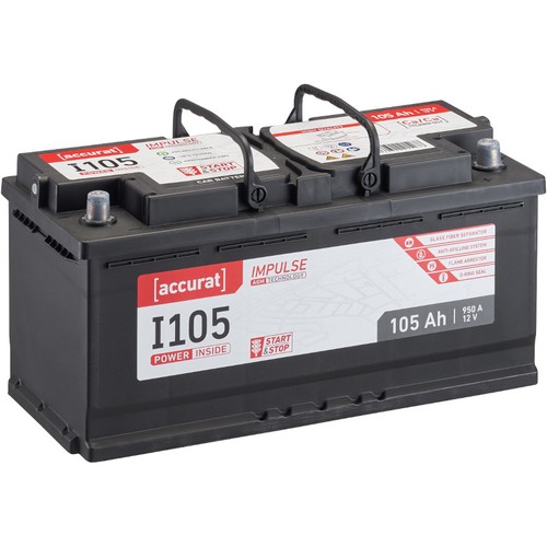 Agm autobatterie 105ah - autobatterie,