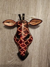 Giraffe Tiermaske Wandkunst