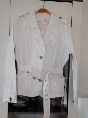 Amisu gürtel jacke 40 - , gr.
