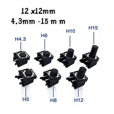 12 x 12 mm Mini Taster Button