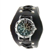 Armbanduhr Bikeruhr Nieten Eisernes Kreuz