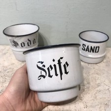 Gefäße Sand Soda Seife
