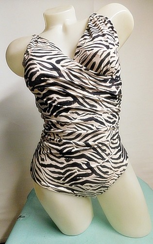 Badeanzug 38 zebra - h&m,