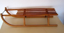 alter Schlitten Rodel Holzschlitten - DDR Vintage_Deko - Winter