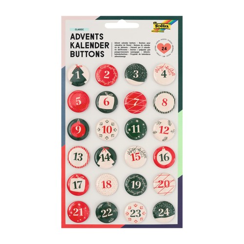 1209 adventskalender knöpfe - 1209,