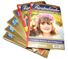 18 Adelsromane, 4x 3er