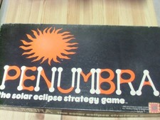 PENUMBRA - the solar eclipse strategy game ( Brettspiel/ Boardgame). Achtung: Ni