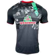 Umbro SV Werder Bremen Trikot Third SVW Saison 2020/2021 M Schwarz