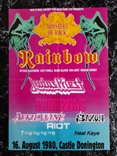MONSTERS OF ROCK .. 1 9 8 0  .. RAINBOW * JUDAS PRIEST * SCORIONS * SAXON * RIOT