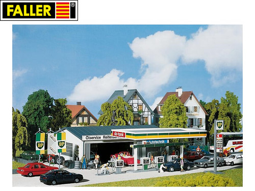 Faller 130345 tankstelle - faller, h0