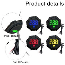 Wasserdicht LED Voltmeter Dual