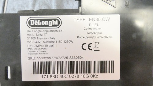 Delonghi inissia nespresso - inissia, en