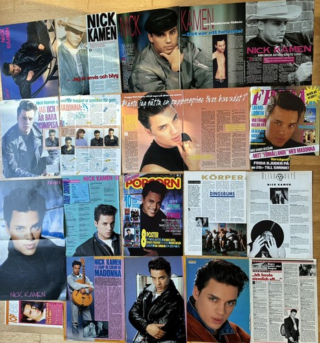 Nick kamen poster artikel - nick,