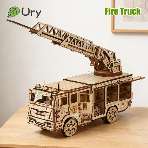 Holzpuzzle feuerwehr - holzpuzzle,